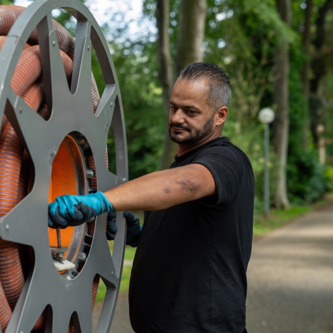 dakgoot of regenpijp verstopt