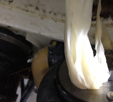 Verstopte Sanibroyeur